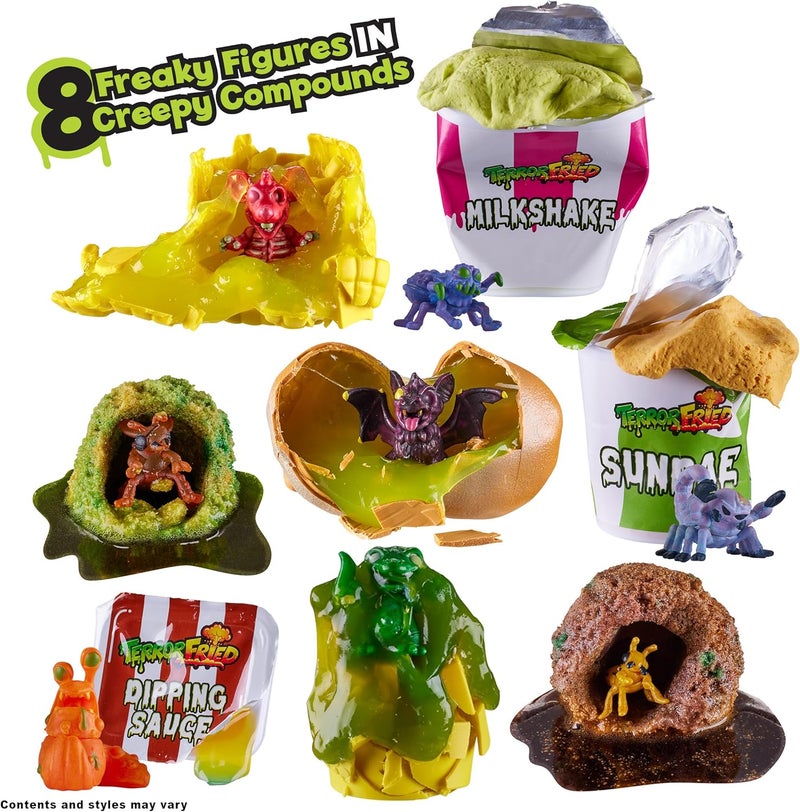 Terror Fried 08095 Bucket, When Fast Food Goes Bad, Gross collectables with Slime, Boys Aged 4-10, Multiple Compound Play, Multicolour - Image 3